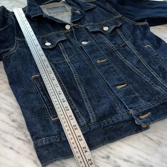 DENIM Jacket Men’s Dark Wash by DENIZEN, Size M - Picture 6 of 6